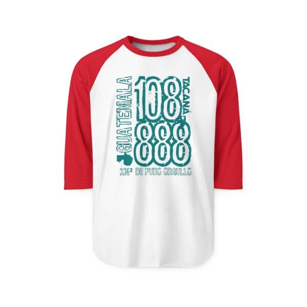 Camisa de manga tres cuartos unisex, con diseño guatemalteco, orgullo cultural, atuendo vacacional