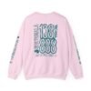 Sudadera unisex de cuello redondo de inspiración vintage de Samabaj, una prenda acogedora y moderna.