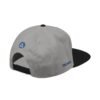 Gorra plana con visera ajustable y diseño de GUATE,  moderna para uso casual.