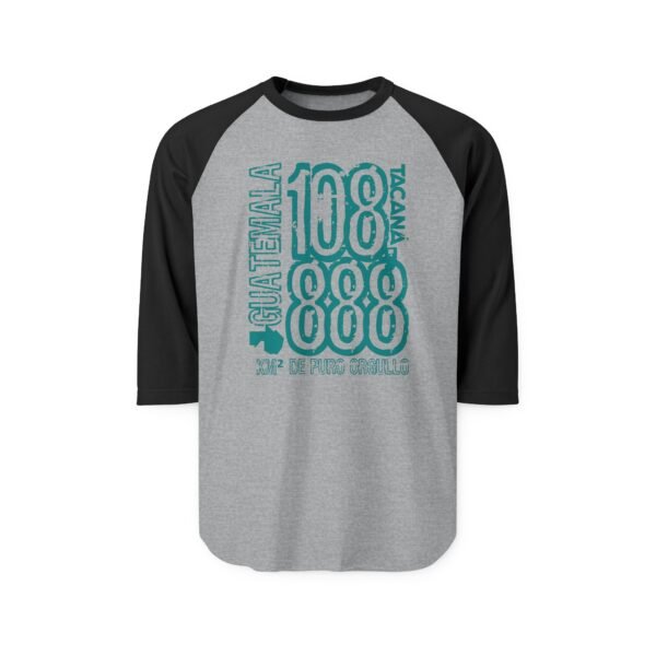 Camisa de manga tres cuartos unisex, con diseño guatemalteco, orgullo cultural, atuendo vacacional