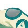 Mountain Landscape AOP Tee, Chill Vibes Unisex Shirt, Nature Lover's Gift, Outdoor Adventure Apparel, Summer Trip Essential