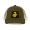 Gorra snapback con el mapa de Guatemala es la gorra casual perfecta para los amantes de los viajes y la aventura.