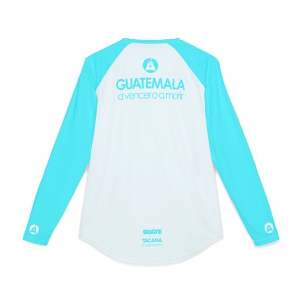 Camisa de manga larga de Guatemala con protección UV para hombre, ligera y cómoda para actividades al aire libre.