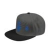 Gorra plana con visera ajustable y diseño de GUATE,  moderna para uso casual.
