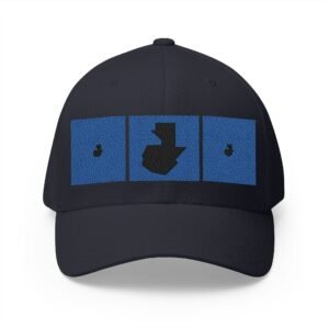 Gorra de béisbol con mapa de GUATE, un accesorio de moda único que le da un toque moderno a cualquier look.