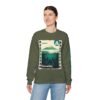 Sudadera unisex de cuello redondo de inspiración vintage de Samabaj, una prenda acogedora y moderna.