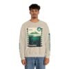 Sudadera unisex de cuello redondo de inspiración vintage de Samabaj, una prenda acogedora y moderna.