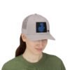Gorra de camionero con mapa de GUATE, perfecta para aventuras al aire libre, festivales de verano.