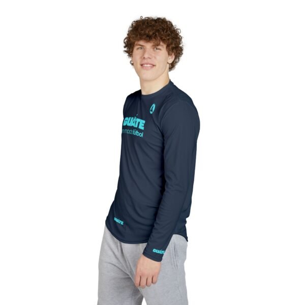 Camisa de manga larga de Guatemala con protección UV para hombre, ligera y cómoda para actividades al aire libre.