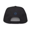 Gorra plana con visera ajustable y diseño de GUATE,  moderna para uso casual.