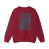 Sudadera unisex de cuello redondo de inspiración vintage de Samabaj, una prenda acogedora y moderna.