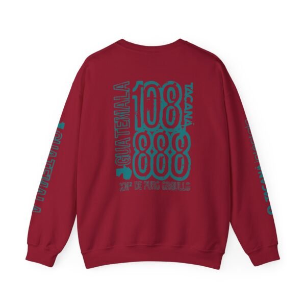 Sudadera unisex de cuello redondo de inspiración vintage de Samabaj, una prenda acogedora y moderna.