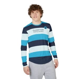 Camisa de Guatemala manga larga con protección UV para hombre, perfecta para actividades al aire libre.