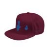 Gorra plana con visera ajustable y diseño de GUATE,  moderna para uso casual.