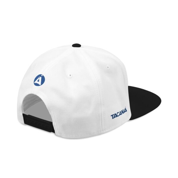 Gorra plana con visera ajustable y diseño de GUATE,  moderna para uso casual.