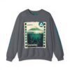 Sudadera unisex de cuello redondo de inspiración vintage de Samabaj, una prenda acogedora y moderna.