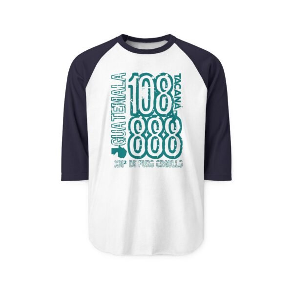 Camisa de manga tres cuartos unisex, con diseño guatemalteco, orgullo cultural, atuendo vacacional