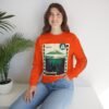 Sudadera unisex de cuello redondo de inspiración vintage de Samabaj, una prenda acogedora y moderna.