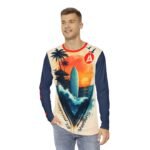 Vibrante camisa para hombre, inspirada en El Paredón, perfecta para playa, vacaciones y looks casuales de verano.
