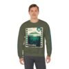 Sudadera unisex de cuello redondo de inspiración vintage de Samabaj, una prenda acogedora y moderna.