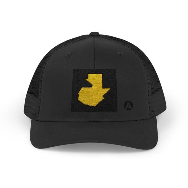 Gorra snapback con el mapa de Guatemala es la gorra casual perfecta para los amantes de los viajes y la aventura.