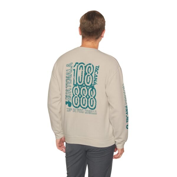 Sudadera unisex de cuello redondo de inspiración vintage de Samabaj, una prenda acogedora y moderna.