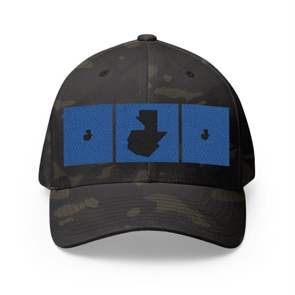 Gorra de béisbol con mapa de GUATE, un accesorio de moda único que le da un toque moderno a cualquier look.