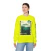 Sudadera unisex de cuello redondo de inspiración vintage de Samabaj, una prenda acogedora y moderna.