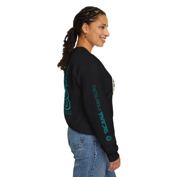 Sudadera unisex de cuello redondo de inspiración vintage de Samabaj, una prenda acogedora y moderna.