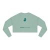 Cropped Sweatshirt with Aithlán & Samabaj Design, Trendy Streetwear, Cozy Gift for Her, Summer Fashion, Travel Memories