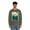 Sudadera unisex de cuello redondo de inspiración vintage de Samabaj, una prenda acogedora y moderna.