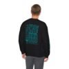 Sudadera unisex de cuello redondo de inspiración vintage de Samabaj, una prenda acogedora y moderna.