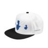 Gorra plana con visera ajustable y diseño de GUATE,  moderna para uso casual.