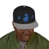 Gorra plana con visera ajustable y diseño de GUATE,  moderna para uso casual.