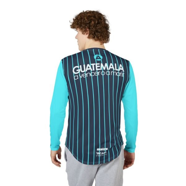 Camisa de manga larga de Guatemala con protección UV para hombre, ligera y cómoda para actividades al aire libre.