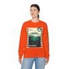 Sudadera unisex de cuello redondo de inspiración vintage de Samabaj, una prenda acogedora y moderna.