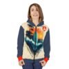 Sudadera con capucha unisex con cremallera, con diseño de El Paredón, una opción diferente para salir de viaje.