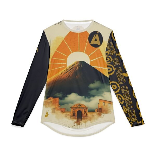 Camisa manga larga hombre de La Antigua, protección UV, para amantes de las actividades al aire libre.