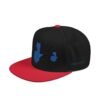 Gorra plana con visera ajustable y diseño de GUATE,  moderna para uso casual.