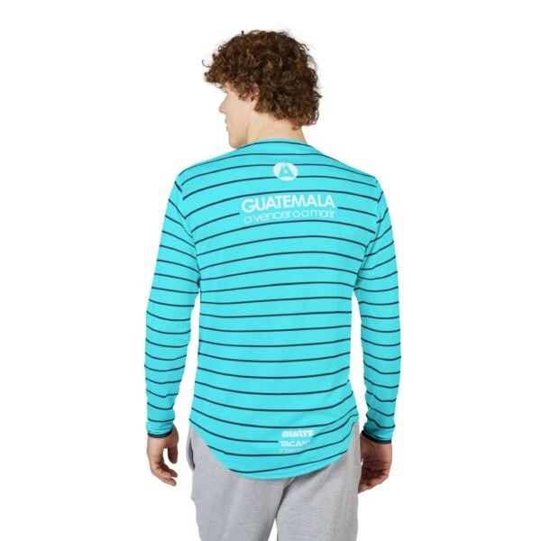 Camisa de manga larga de Guatemala con protección UV para hombre, ligera y cómoda para actividades al aire libre.