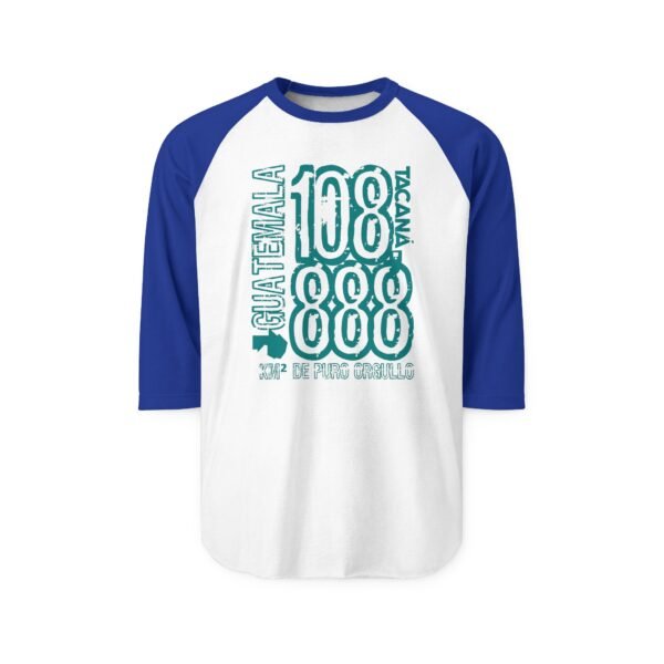 Camisa de manga tres cuartos unisex, con diseño guatemalteco, orgullo cultural, atuendo vacacional