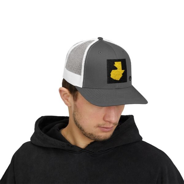 Gorra snapback con el mapa de Guatemala es la gorra casual perfecta para los amantes de los viajes y la aventura.