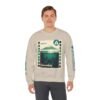 Sudadera unisex de cuello redondo de inspiración vintage de Samabaj, una prenda acogedora y moderna.