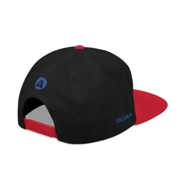 Gorra plana con visera ajustable y diseño de GUATE,  moderna para uso casual.