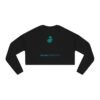 Cropped Sweatshirt with Aithlán & Samabaj Design, Trendy Streetwear, Cozy Gift for Her, Summer Fashion, Travel Memories