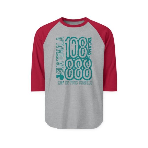 Camisa de manga tres cuartos unisex, con diseño guatemalteco, orgullo cultural, atuendo vacacional