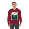 Sudadera unisex de cuello redondo de inspiración vintage de Samabaj, una prenda acogedora y moderna.
