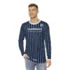 Camisa de manga larga de GUATEMALA con rayas náuticas para hombre, perfecta para un look casual.