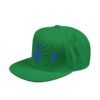 Gorra plana con visera ajustable y diseño de GUATE,  moderna para uso casual.