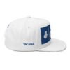 Gorra plana con visera ajustable y diseño de GUATE,  moderna para uso casual.